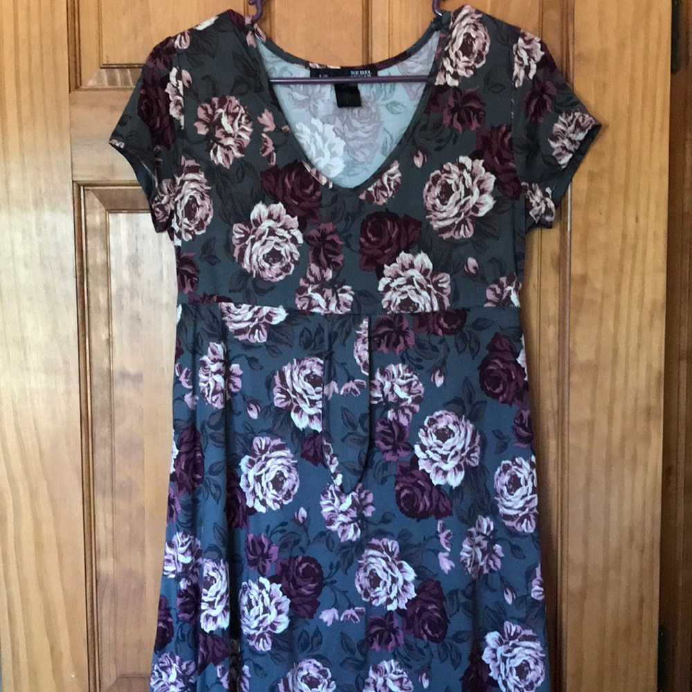 Floral midi dress